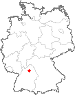 Karte Jagsthausen bei Heilbronn, Neckar